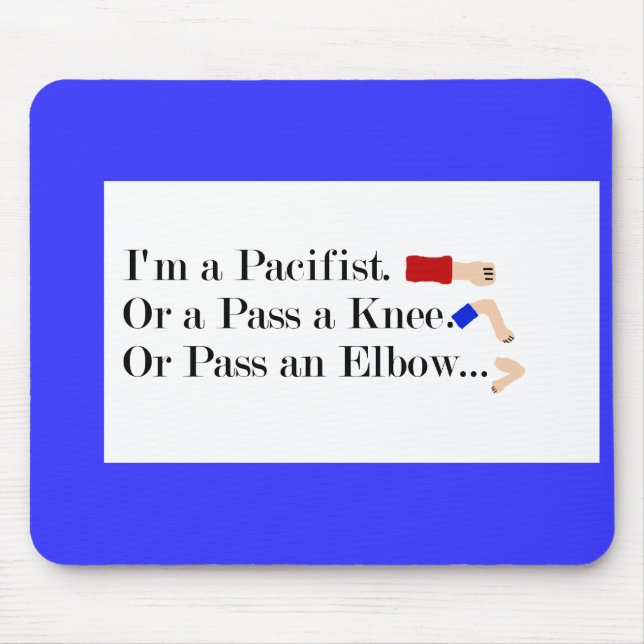 MMA Pacifist Humor Design Musmatta (Framsidan)