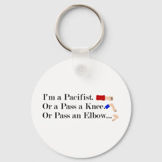 MMA Pacifist Humor Design Nyckelring