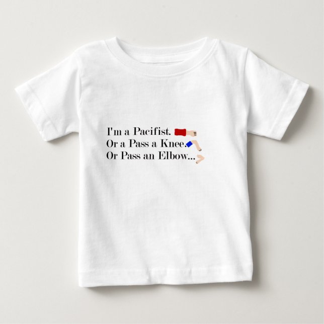 MMA Pacifist Humor Design Tröja (Framsida)