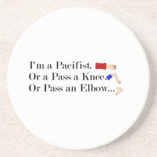 MMA Pacifist Humor Design Underlägg