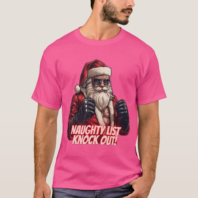 Mma Santa T Shirt (Framsida)