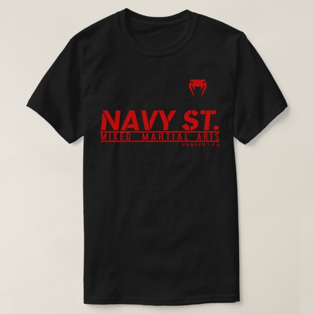 MMA Show NAVY ST (Red) Classic T Shirt (Design framsida)