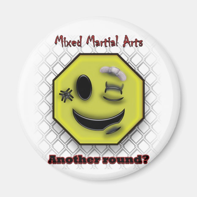 MMA Smile, en annan runda? Magnet (Framsidan)