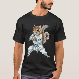 Mma Squirrel Taekwondo Jiu-Jitsu Kickboxning T Shirt
