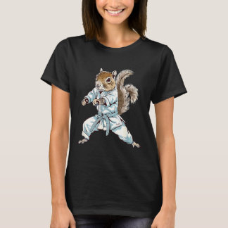 Mma Squirrel Taekwondo Jiu-Jitsu Kickboxning T Shirt