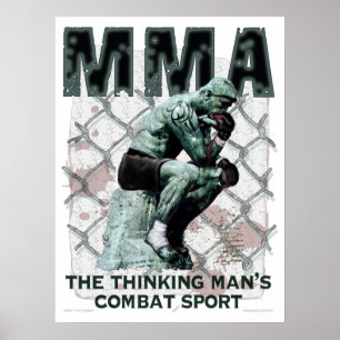 MMA Thinker Poster