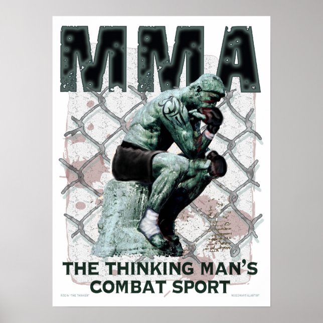 MMA Thinker Poster (Framsidan)