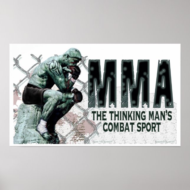 MMA Thinker Poster (Framsidan)