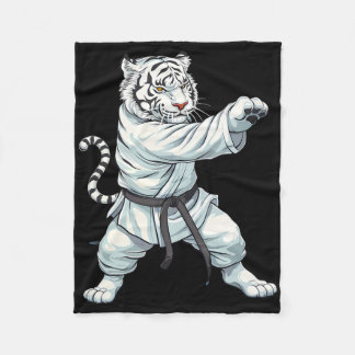 Mma Tiger Judo Jiu-jitsu Taekwondo Martial Arts Ki Fleecefilt