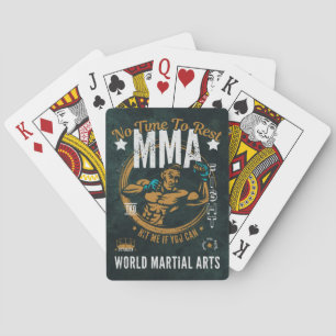 MMA-uppspelningskort - Ingen tid att vila Casinokort