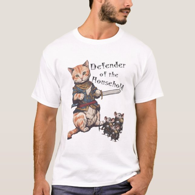MMA | Wattchman Cat Defender T Shirt (Framsida)