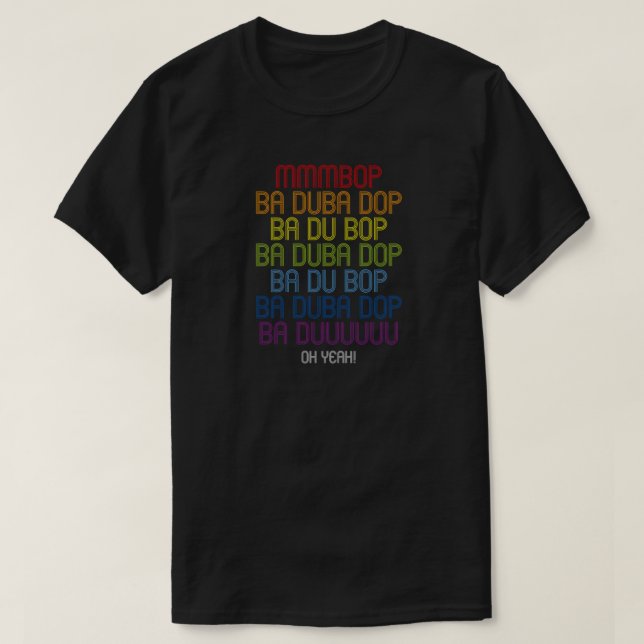 MMBop... Åh, JA! T Shirt (Design framsida)