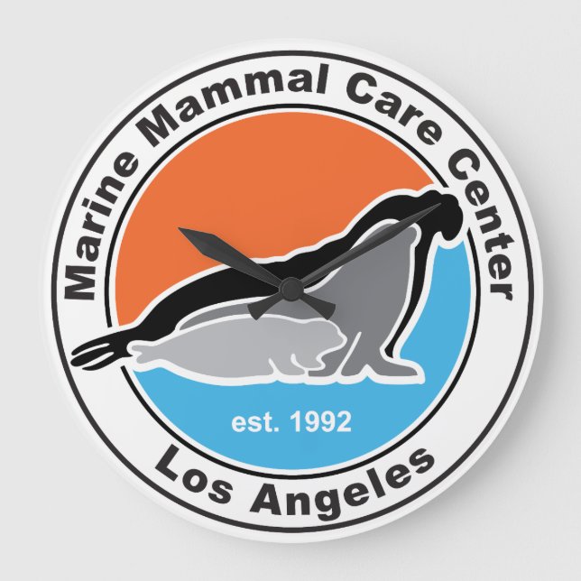 MMCC LA - väggen tar tid på Stor Klocka (Framsida)