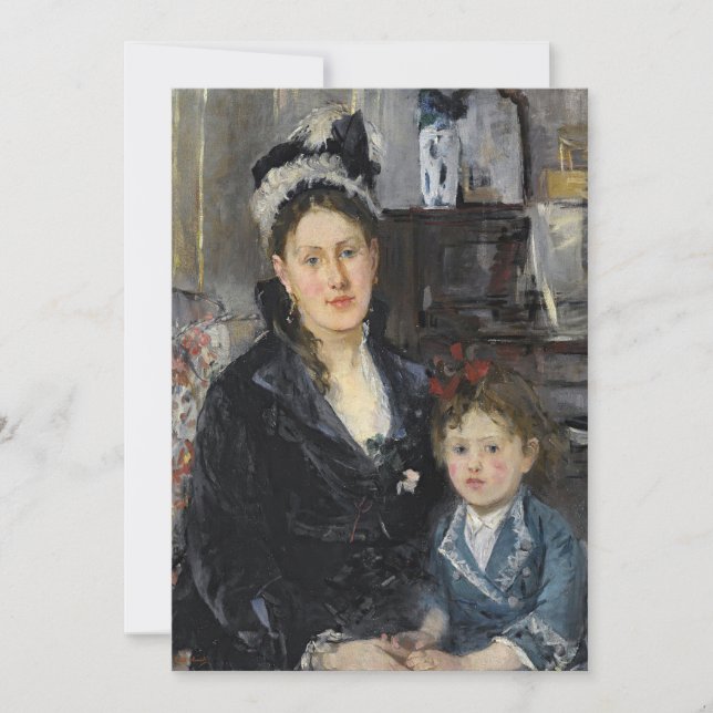 Mme Boursier och hennes dotter | Berthe Morisot (Framsida)