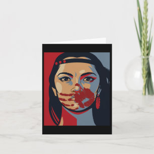 Mmiw Awareness Inown Woman Art Stolen Sisters Kort