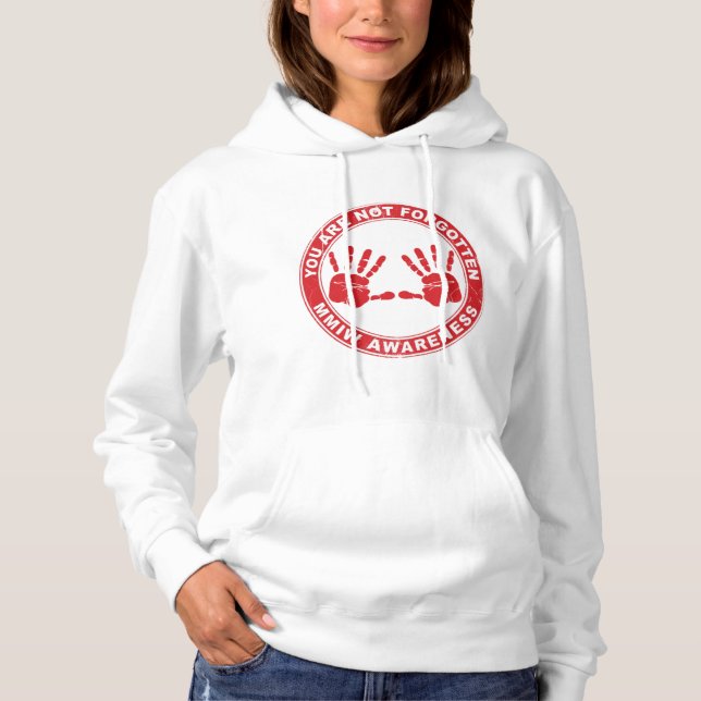 Mmiw Clothing Saknade, mördade inhemska kvinnor T Shirt (Framsida)