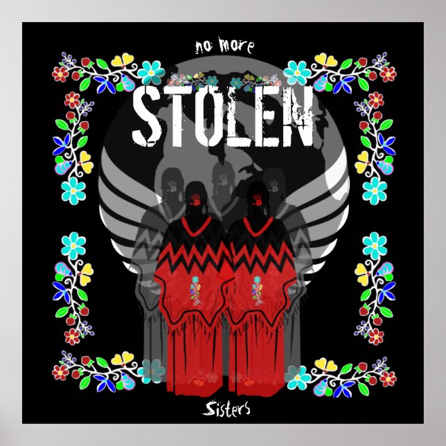 MMIW Inga fler stolensystrar Poster (Framsidan)