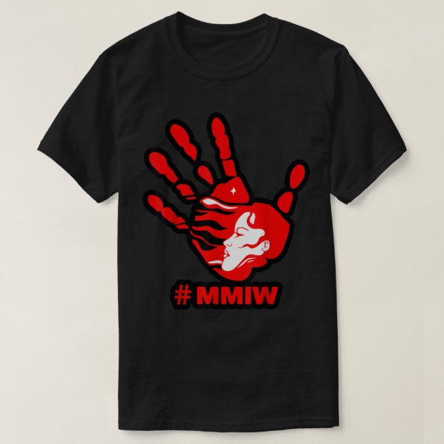 MMIW-medvetande om inhemska kvinnliga konstnärer T Shirt (Design framsida)