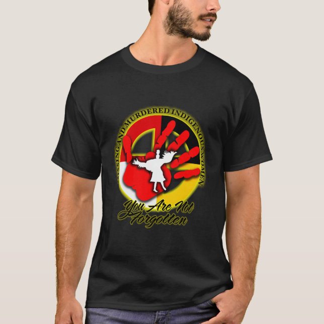 Mmiw Saknade och gamla inhemska S och T Shirt (Framsida)