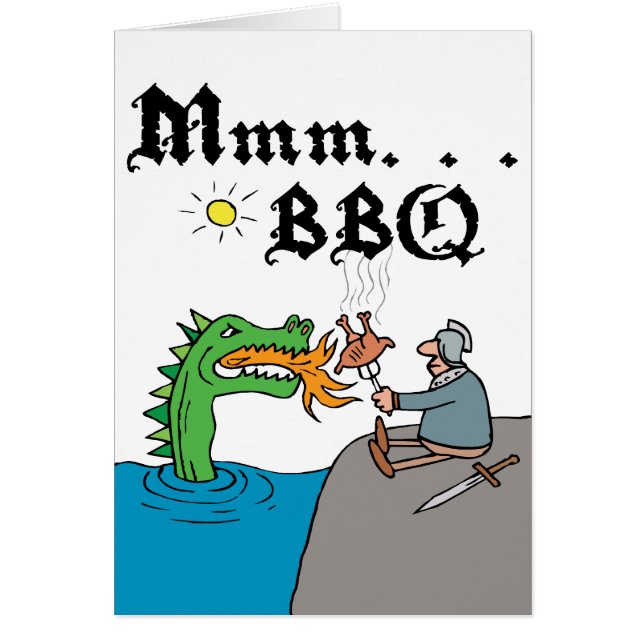 Mmm. BBQ OBS Kort (Framsidan)