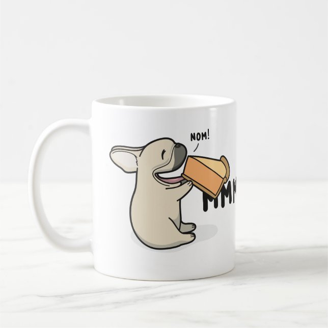 Mmm… paj Frenchie Kaffemugg (Vänster)