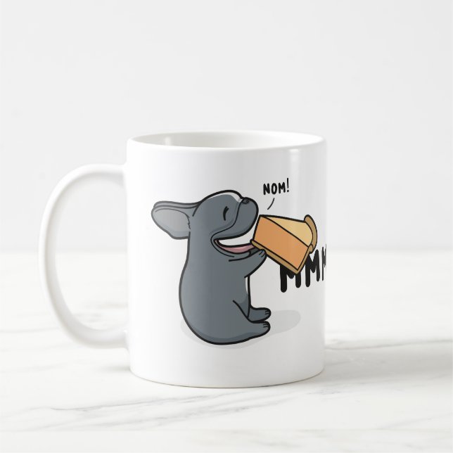 Mmm… paj Frenchie Kaffemugg (Vänster)