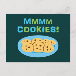 Mmmm Cookies! Vykort