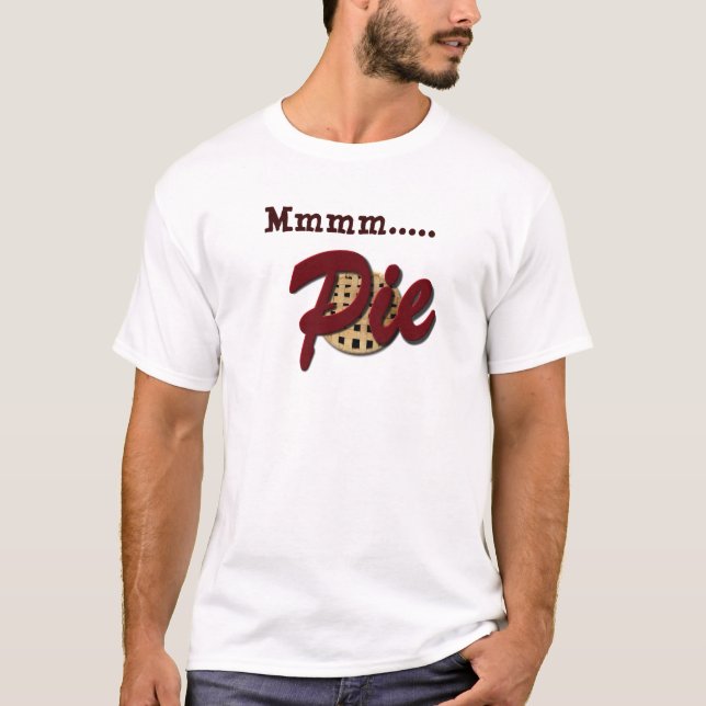 Mmmm rolig paj tee shirt (Framsida)