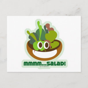Mmmm Sallad Vykort