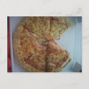Mmmmm....pizza Vykort