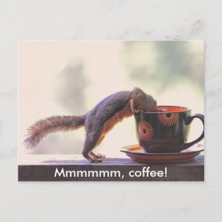 Mmmmmm, kaffe! vykort
