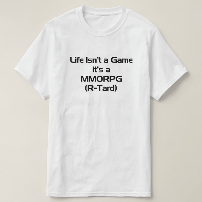 MMORPG-T-tröja Tee Shirt (Design framsida)
