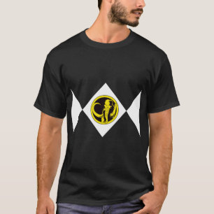MMPR Black-Skogsvaktare med mynt T Shirt