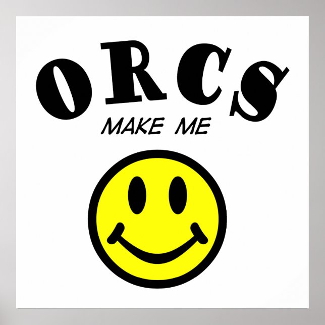 MMS: Orcs Poster (Framsidan)