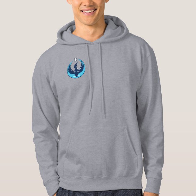 MN Loon Rising - MN Nice - Just say No to ICE Hoodie (Framsida)