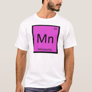 Mn - Minnesota State Chemistry Periodiska Systemet Tröja