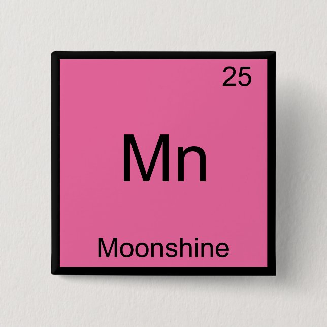 Mn - Moonshine Rolig Kemite T-Shirt Knapp (Framsida)