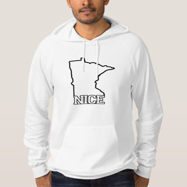 MN-Nice BLK Hoodie (Framsida)