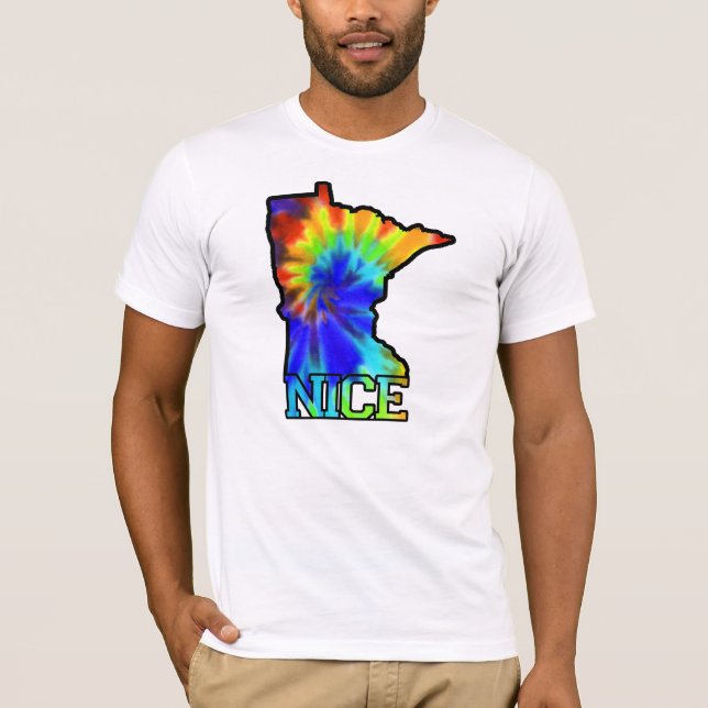 MN--NICETiefärg T-shirt (Framsida)