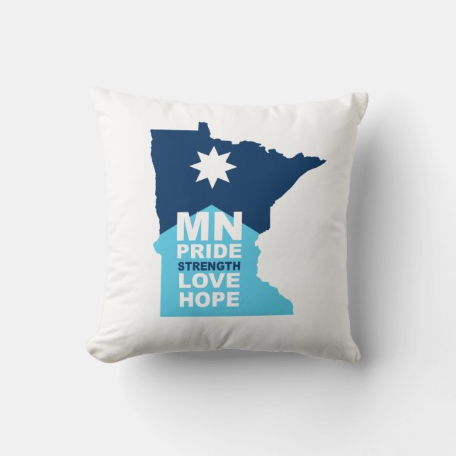 MN Strong  Kudde (Framsida)