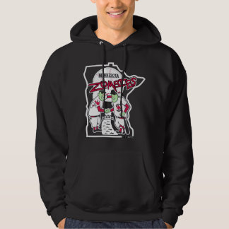 Mn-ZombiesHoodie Sweatshirt Med Luva