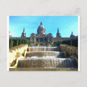 MNAC, (Art Museum) Barcelona, Spanien Vykort