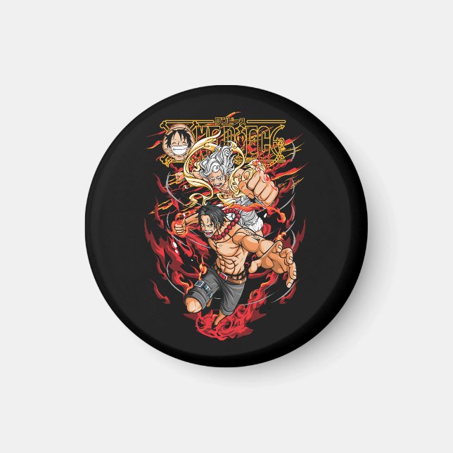 Mnagá One Piece Magnet (Framsidan)