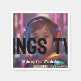 Mnat TV Channel Collection 1 Napkins Pappersservett