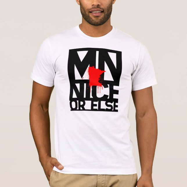 MNice eller annan manar skjorta T Shirt (Framsida)