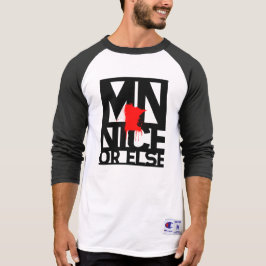 MNice eller Else 3/4 Sleased Shirt Tee Shirt