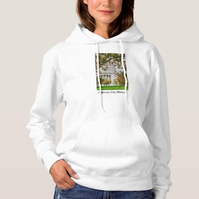 MO Capitol Höst Hoodie T Shirt (Framsida)