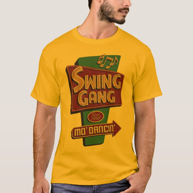 mo-dancin t-shirt (Framsida)