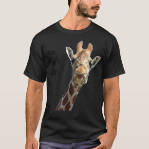 Mo giraffe-get roligt Gått för get älskare T Shirt