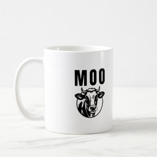 Mö jag är en ko Rolig gård Kaffemugg